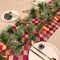 Garland with Lights Timer 8 Mode, Prelit Natural Rustic Cedar Pine Garland with Warm White & Colorful Lights Pine Cones Berry Bell for Mantle Fireplace Stairs